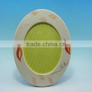2012 Hot Sale Yellow Ceramic Picture Frame thumbnail-1