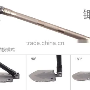 Multifunctional Stainless Steel Survival Tactical Sappers Shovel, Outdoor Camping Shovel thumbnail-3