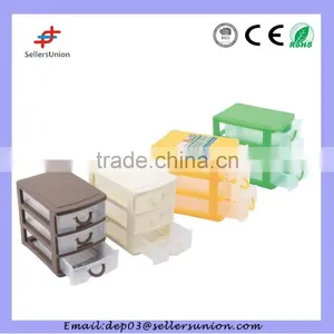 3 Lays Plastic Storage Box for Sundries thumbnail-1