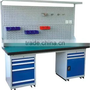 Adjustable Steel Laboratory Workbench With Drawers thumbnail-5