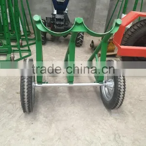 YTYG-2 Double Concrete Pole Trailer, Electric Power Pole Transfer for 8-15M thumbnail-1