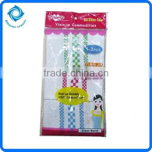 30x30cm 3PC Cheap Cotton Kitchen Cleaning Cloth Dish Cloth thumbnail-1