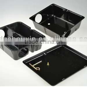 Black Metal Rodent Bait Station SX-5011 thumbnail-3