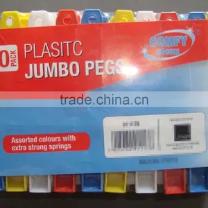 2014 New Designed Multicolored Plastic Cloth Jumbo Pegs,Direct Factory/Manufactory Supply/industrial thumbnail-1