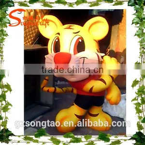 Guangzhou Wholsale Artificial Cartoon Statue Fiberglass Customized Cartoon Artificial Statue thumbnail-2
