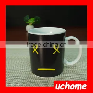 UCHOME 11oz Smile Color Changing Mug Customized Magic Heat Sensitive Mug thumbnail-1