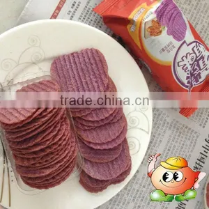 Baked Purple Potato Crisps Delectable thumbnail-1