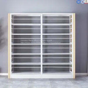 Titanium Alloy Laeral Plate Metal Double Side Library Book Storage Shelves thumbnail-2
