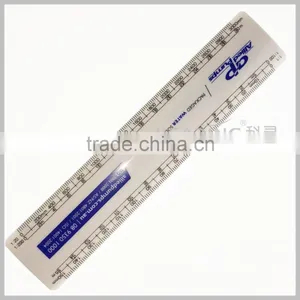 Kearing 150mm Camber Plastic Flat Oval Scale Ruler Straight Rulers for Engineering Measuring# 8504 thumbnail-4
