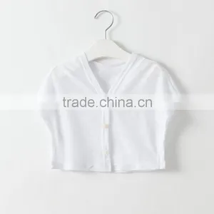 Kids T-shirt Wholesale V-neck Short Sleeve Summer Sunscreen Tops thumbnail-4