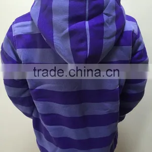100% Polyester Sherpa Lined Boy Outdoor Jacket thumbnail-3