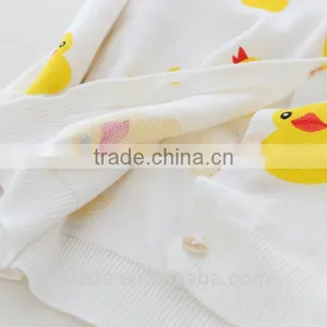 Girls Stylish Design Cartoon Fleece Print Coat in Spring thumbnail-3