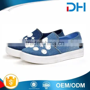 Newest China Canvas Shoe Woman Trainers Shoes 2017 thumbnail-1