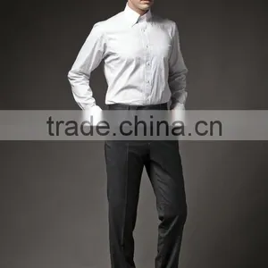 Wholesale Mens Double Button Down Collar Dress Shirts of 2014 Latest Design thumbnail-3