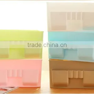 Hot Sale Multifunction Waterproof Plastic Sundry Desktop Makeup Cosmetic Storage Box Container Case Organizer 5 Color Random thumbnail-4