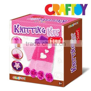 En71 Teaching Material Create Your Knitting Trendy Scarf thumbnail-2
