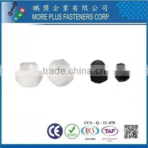 Taiwan Stainless Steel PC N66 Natural Black Nylon Plastic Nylon Plastic Nut Nylon Lock Flange Nut thumbnail-1