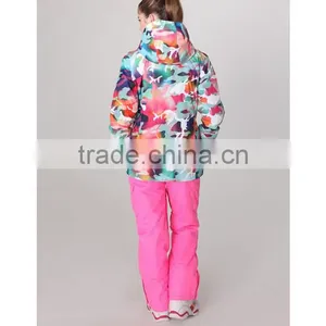 New Design Women Snowboard Jacket Multi-functional Ski Snow Wear for Lady Ski Jacket thumbnail-4