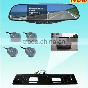 3.5inch Rear Mirror Monitor Car Audio System With Reverse Camera -RD728C4 thumbnail-1