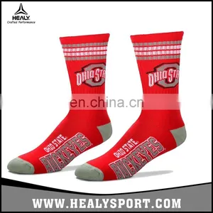 University of Ohio State Buckeyes Basketball/football Knee High Socks thumbnail-1