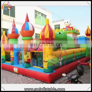 Most Funny Inflatable Kitty Cat Funcity,kid Funny Playground Bouncer,mobile Amusement Park thumbnail-1