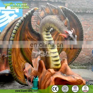 Animatronic Red Dragon for Sale thumbnail-1