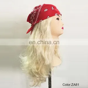 Carnival Bandana Rocker Pirate Party Wigs P-W231 thumbnail-4