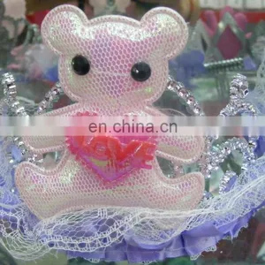 Party Carnival Cheap Child Small Plastic Flower Princess Crown Toys PH-0020 thumbnail-1