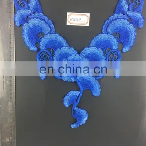 2017 New Dedign Fashion Embroidery Colorful Collar thumbnail-2