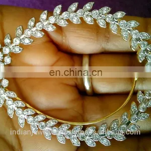 Cubic Zirconia Jewelry Ear Cuffs Manufacturer, Cubic Zirconia Jewellery Ear Cuff Exporter thumbnail-6