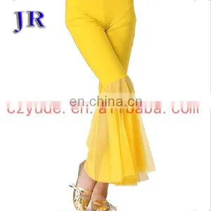 Sexy Beautiful Net Cloth and Crystal Women Belly Dance Costume Pants K-4023# thumbnail-3
