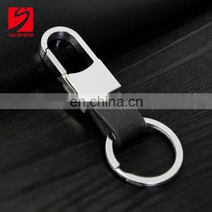 Customized Car Leather Keychain With Metal Logo for Promotion thumbnail-4