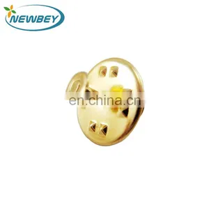 Brass Stick Pin Clutch for Badge Back BU101 in Gold Color thumbnail-1