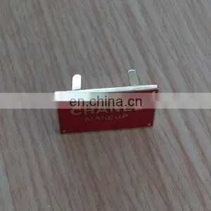 Custom Enamel Design Metalic Jeans Label thumbnail-1