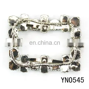 Cheap Round Rhinestone Square Accessories Buckle for Shoes thumbnail-3