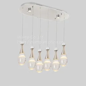 Fashion Gold Color Crystal Perfume Hanging Lights With Handmade Acaleph thumbnail-1