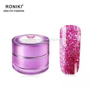 RONIKI Diamond Gel,Diamond Gel China Supplier,Platinum Diamond Gel Polish,Nail Art Gel thumbnail-1