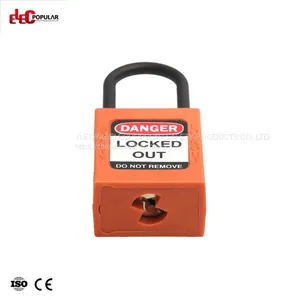 38mm Insulation Shackle Safety Padlocks EP-8531N~EP-8534N ABS Safety Padlock thumbnail-2