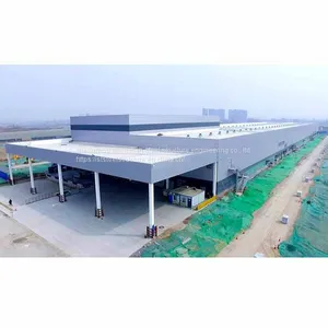 Fabrication Steel Structures Pre-engineered Building Workshop Warehouse thumbnail-2