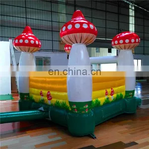 2020 Cheap Blow up Inflatable Mushroom Theme Air Bounce House for Sale thumbnail-4