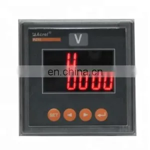 Intelligent Digital Panel Smart DC Voltmeter, Single-Phase DC Electric Volitage Meter, ACREL PZ72-DV thumbnail-1