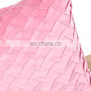 Amazon Best Seller Pink Ins Soft Velvet Wrinkle Throw Pillow Cushion For Home thumbnail-3