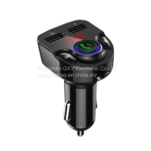 G32 5V/3.1A Dual USB Wireless Car Radio FM Transmitter Bluetooth Car MP3 Player With TF Card Slot for Music Play thumbnail-1