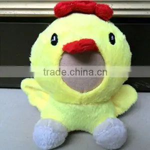 Hot Sale Cute Chicken 13CM 3D Face Plush Doll thumbnail-1