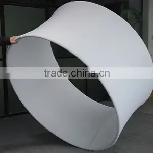 12ft Curved Triangle Hanging Banner Displays thumbnail-1