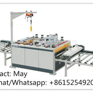 High Quality Paper, PVC, Film Lamination Sticking Machine for Plywood, MDF, Furniture thumbnail-4