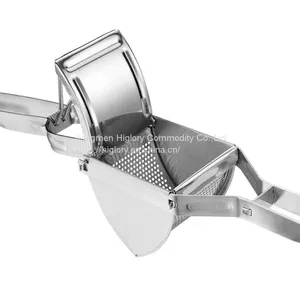 Stainless Steel Heavy Duty Squeezer Baby Food Press Strainer Fruit and Vegetables Potato Masher Ricer thumbnail-3