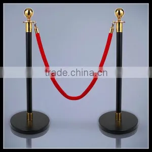 Black-Golden Barriers Stand-Queue Barriers-Outdoor Barrier-vip Crowdcontrol Stanchions thumbnail-6