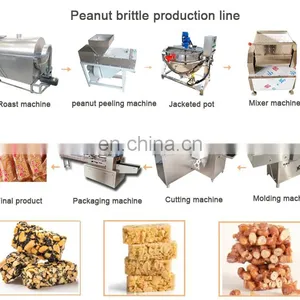 Almond Bar Slicer Peanut Apricot Kernel Crushing Chopping Slicing Cutting Slivering Machine thumbnail-4