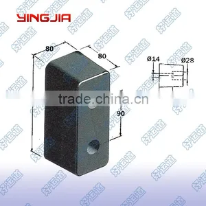 08308 Black Rubber Buffers thumbnail-1